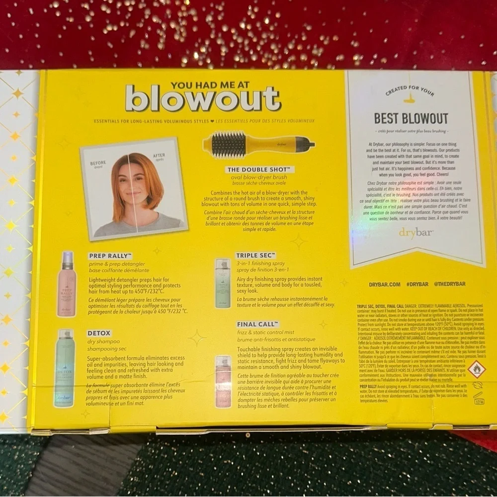 Drybar You Had Me At blowout set NEW